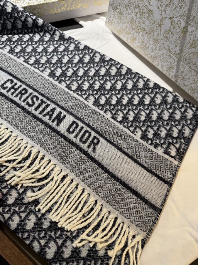 Dior scarf Dior New Oblique Dior Oblique “CHRISTIAN DIOR” Oblique — Premium Replica — photo 7