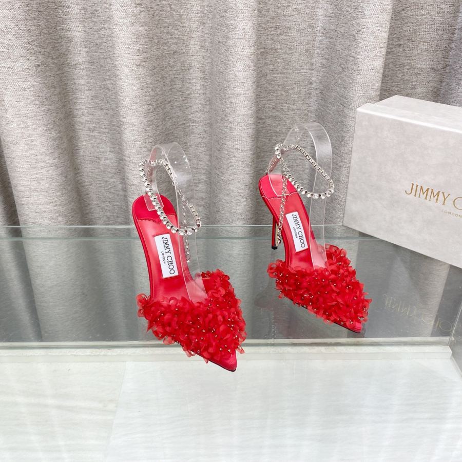 JIMMY women's shoes Jimmy Choo SAEDA Series “ ” 10cm | 8 5cm 35 — AAA Quality Replica — photo 2
