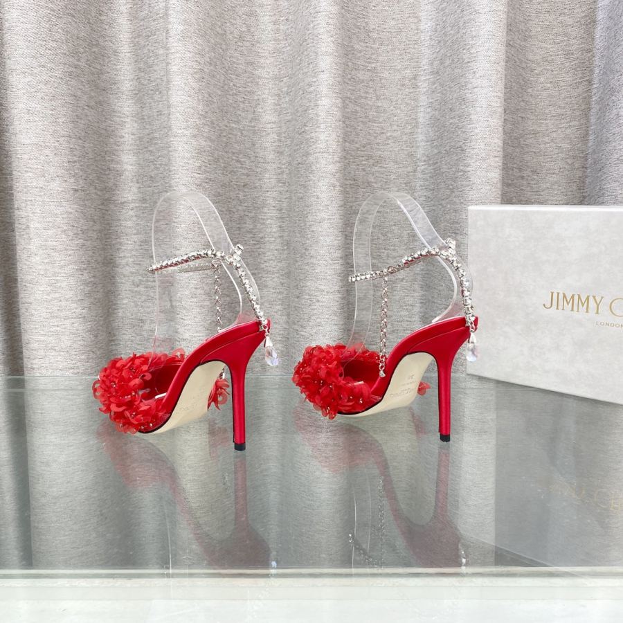 JIMMY women's shoes Jimmy Choo SAEDA Series “ ” 10cm | 8 5cm 35 — AAA Quality Replica — photo 6