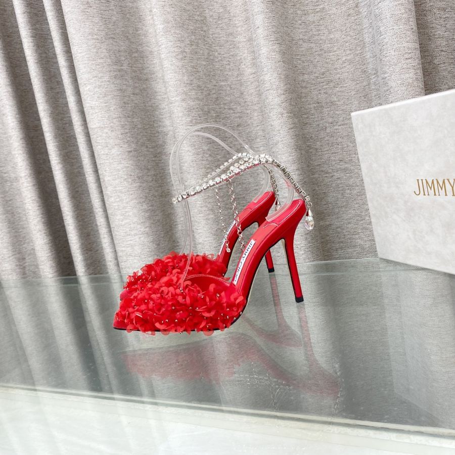 JIMMY women's shoes Jimmy Choo SAEDA Series “ ” 10cm | 8 5cm 35 — AAA Quality Replica