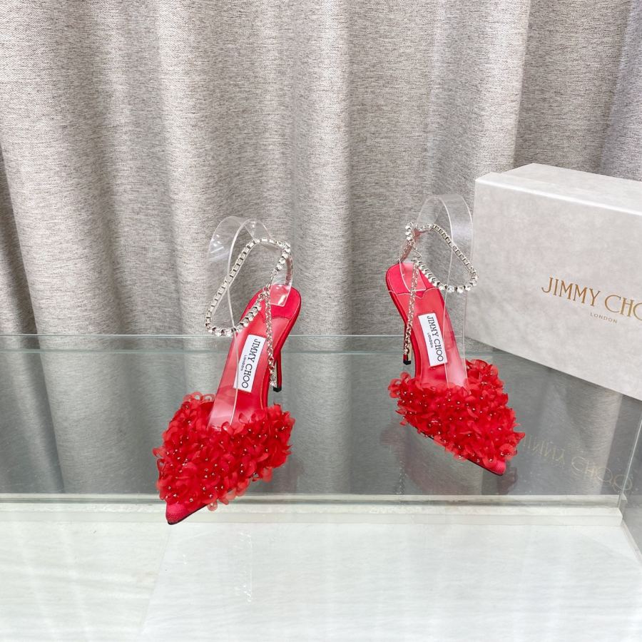 JIMMY women's shoes Jimmy Choo SAEDA Series “ ” 10cm | 8 5cm 35 — AAA Quality Replica — photo 3