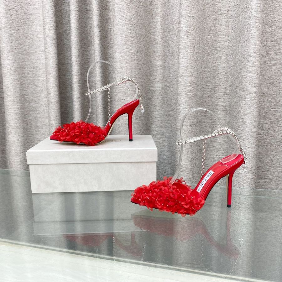 JIMMY women's shoes Jimmy Choo SAEDA Series “ ” 10cm | 8 5cm 35 — AAA Quality Replica — photo 4