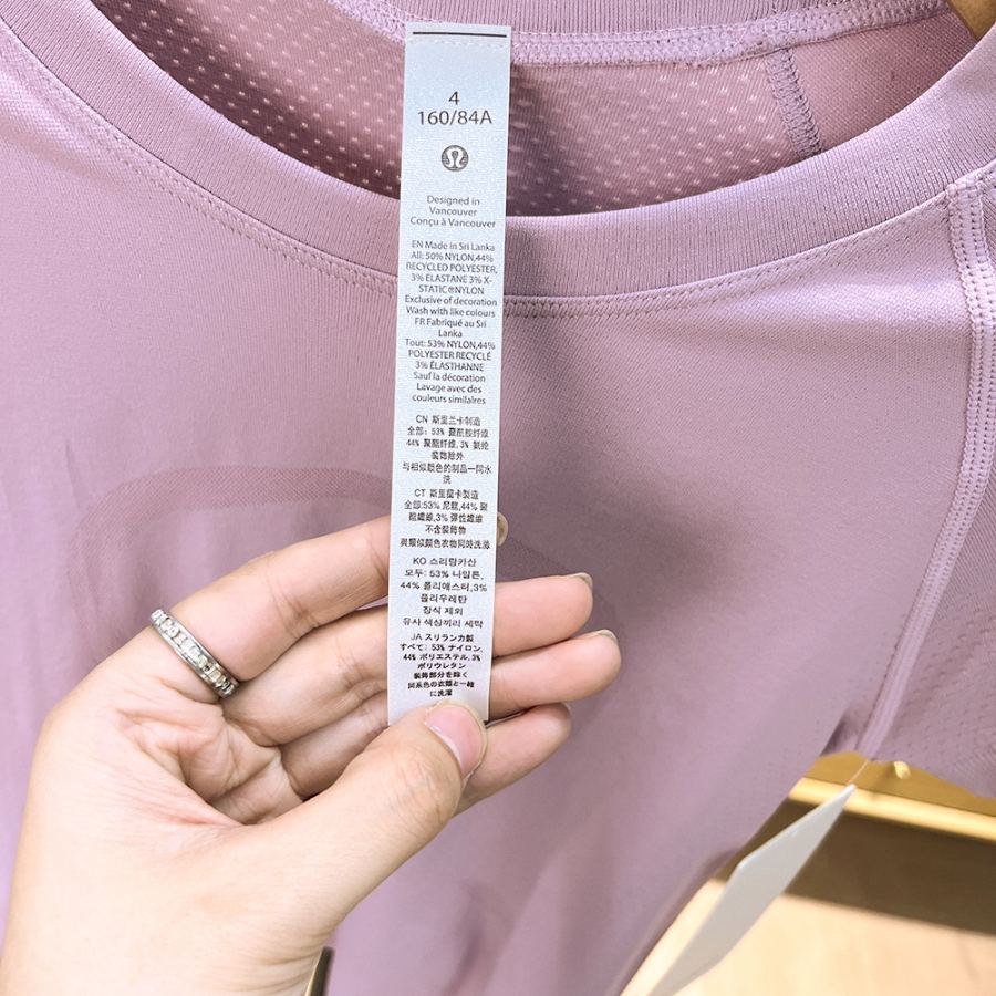 Lulu T-shirt Lululemon Swiftly Tech Women's T 2 0 — 1:1 Replica — photo 11