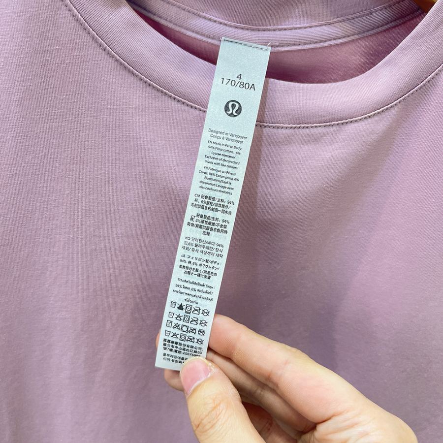 Lulu T-shirt Lululemon 2025 Love Women's T — 1:1 Replica For Sale — photo 13
