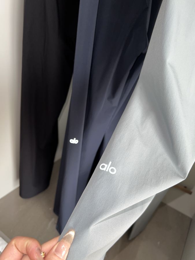 Alo Leggings 【Alo leg label woven wide pants — 1:1 Replica For Sale — photo 7