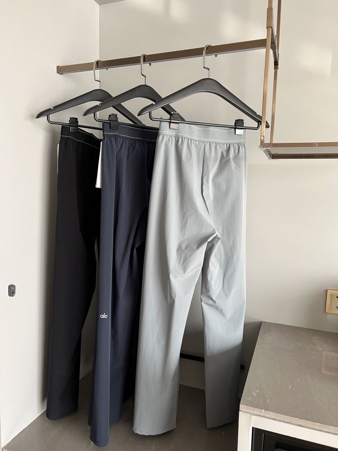 Alo Leggings 【Alo leg label woven wide pants — 1:1 Replica For Sale — photo 6