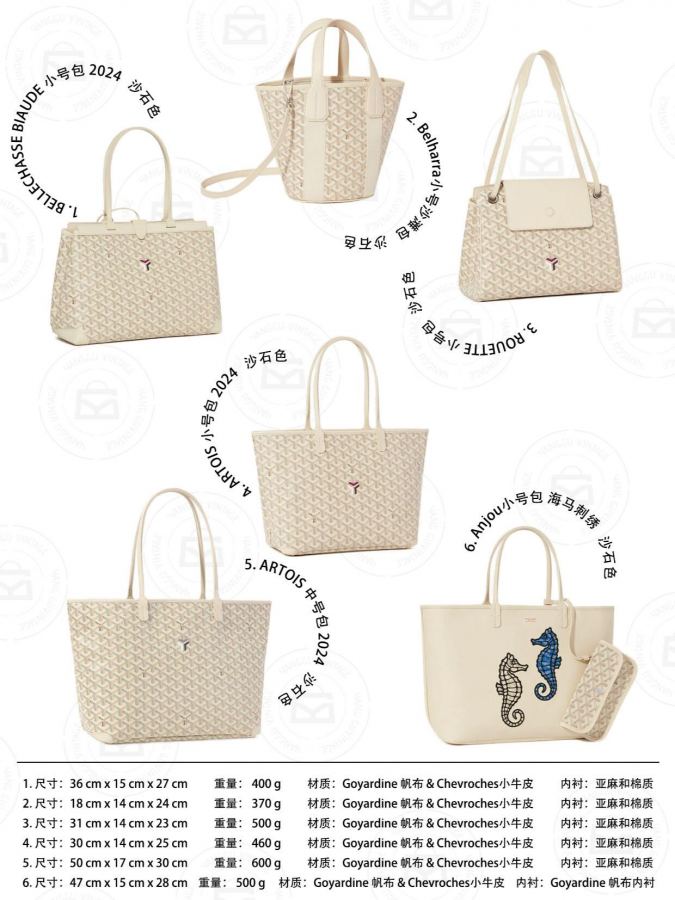 Goyard bag New 2024 Goya bag inventory! Autumn’s new favorite is beautiful and sassy — 1:1 Replica — photo 7