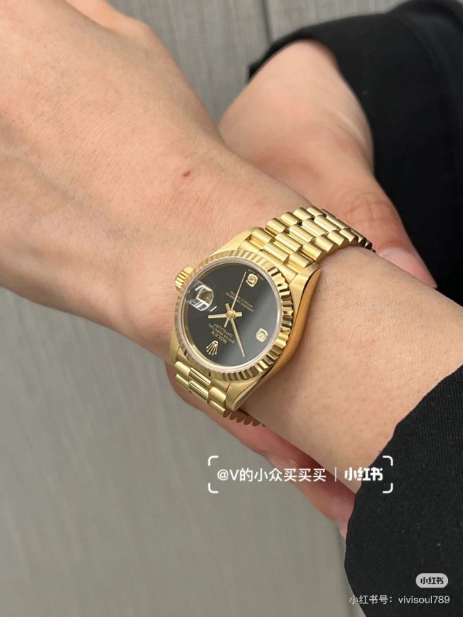 Rolex Watches Wordless Book I would like to call it the top-tier of Rolex black gold — 1:1 Replica — photo 8