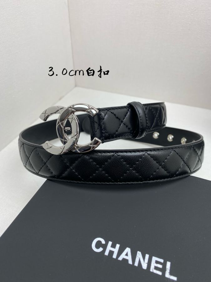 CHANEL belt Chanel logo cc 3 0cm — 1:1 Replica For Sale