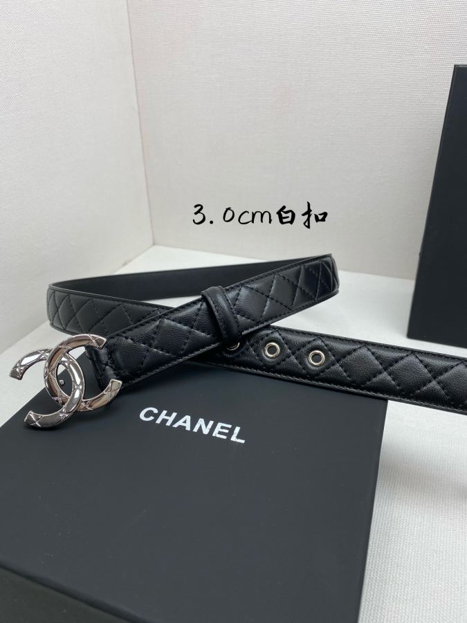 CHANEL belt Chanel logo cc 3 0cm — 1:1 Replica For Sale — photo 4