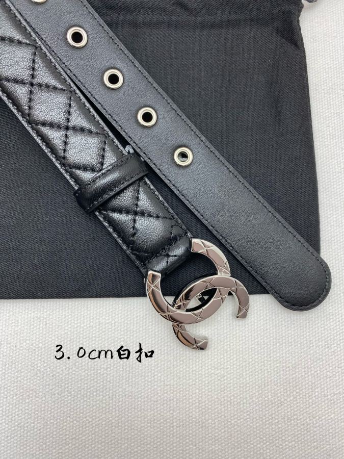 CHANEL belt Chanel logo cc 3 0cm — 1:1 Replica For Sale — photo 5