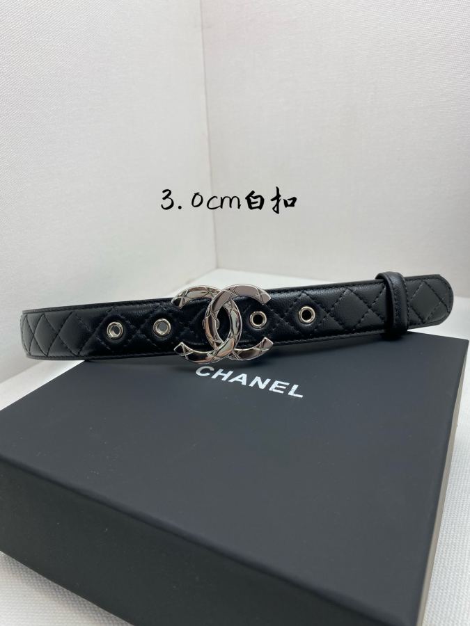 CHANEL belt Chanel logo cc 3 0cm — 1:1 Replica For Sale — photo 3
