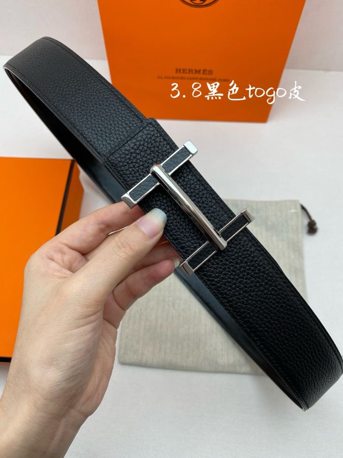 HERMES belt Hermes-H BELT BUCKLE & REVERSIBLE LEATHER STR Amm Hermes epsom — AAA Quality Replica — photo 2