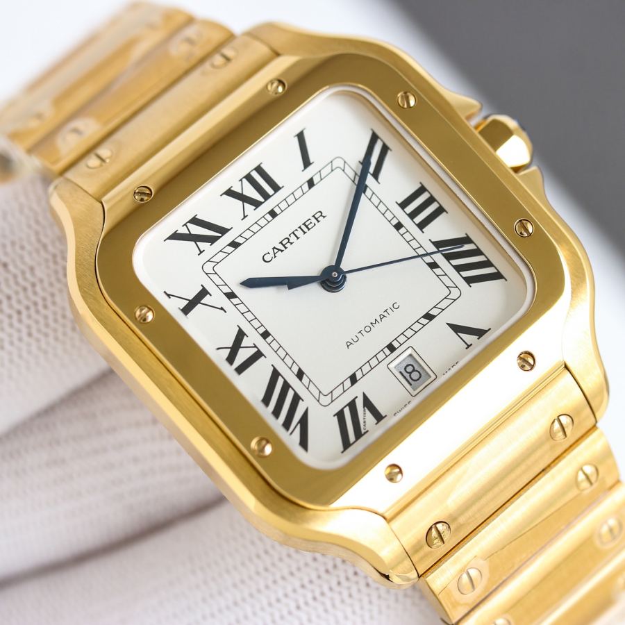 Cartier Watches Cartier Santos watch, a model of mature charm — Premium Replica — photo 6