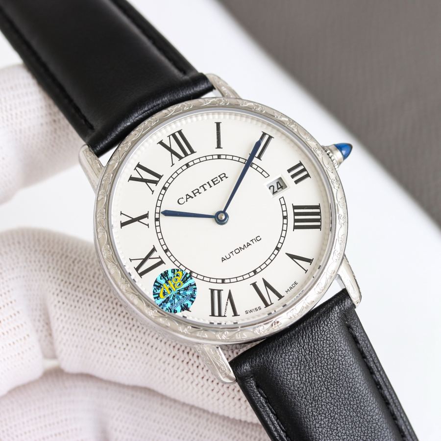 Cartier Watches ] Cartier RONDE DE CARTIER ⌚ 9015 40 30 316 L — Premium Replica — photo 6