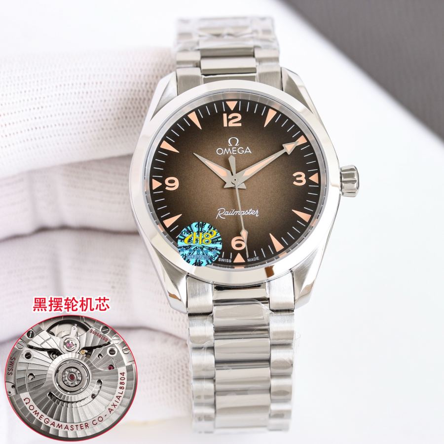 Relojes Omega VS New Omega Railmaster Aqua Terra 38 — photo 3