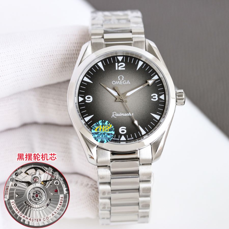 Relojes Omega VS New Omega Railmaster Aqua Terra 38 — photo 5
