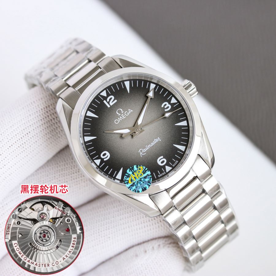 Relojes Omega VS New Omega Railmaster Aqua Terra 38 — photo 4