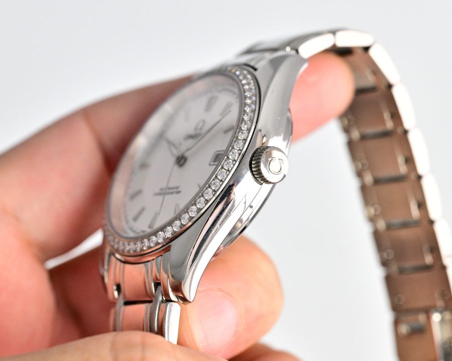 Omega Watches Omega Couple Watches 8215 39mm/10mm 31mm/10mm 316 L — Premium Replica — photo 6