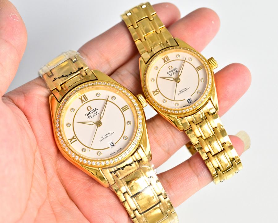 Omega Watches Omega Couple Watches 8215 39mm/10mm 31mm/10mm 316 L — Premium Replica — photo 5