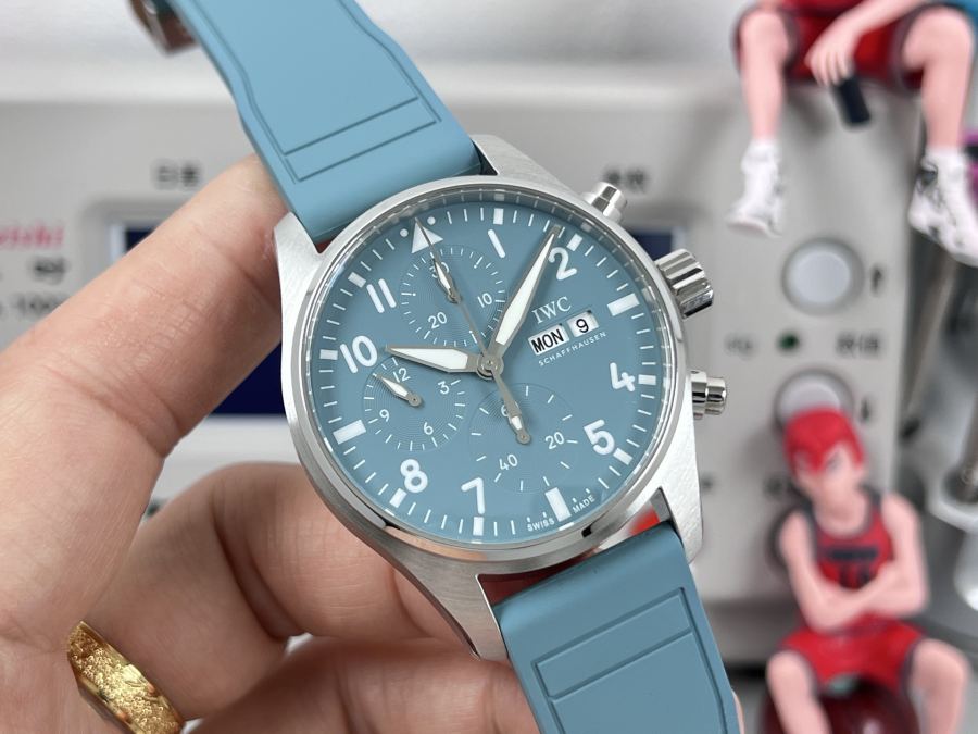 IWC Relógios Placa azul de água doce nova cor — photo 2