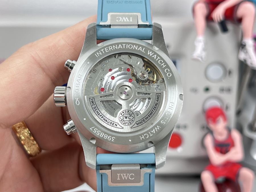 IWC Relógios Placa azul de água doce nova cor — photo 7