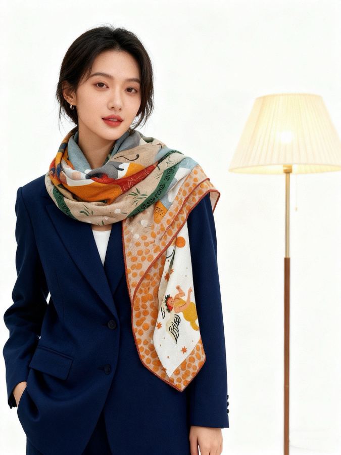 Hermes Scarf New 140 Hermes VIP 【 New Ditails VIP — 1:1 Replica