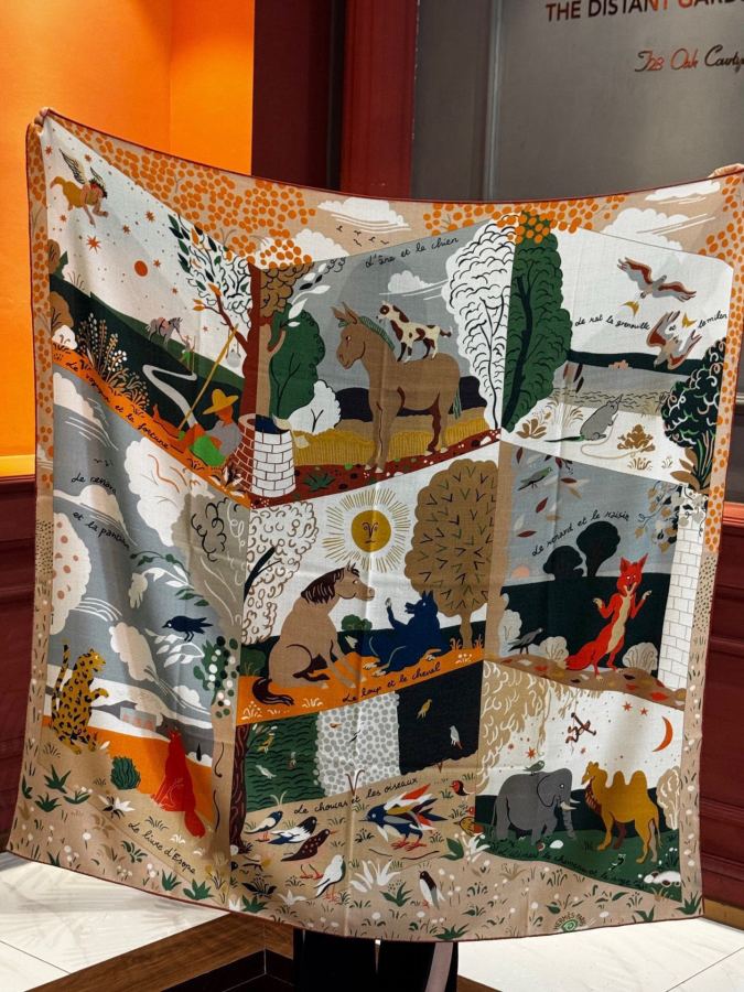 Hermes Scarf New 140 Hermes VIP 【 New Ditails VIP — 1:1 Replica — photo 8