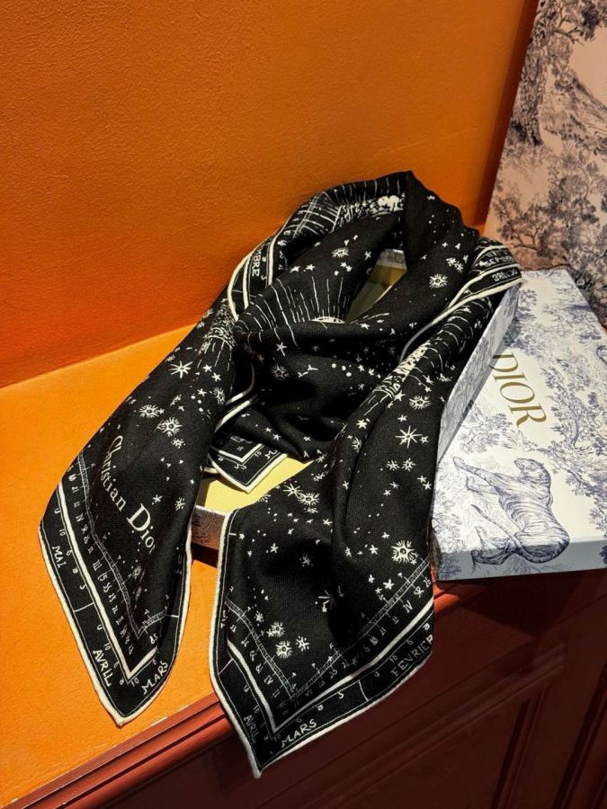 Dior scarf New arrival D family silk scarf {140cm silk cashmere} mulberry silk + cashmere — AAA Quality Replica — photo 9