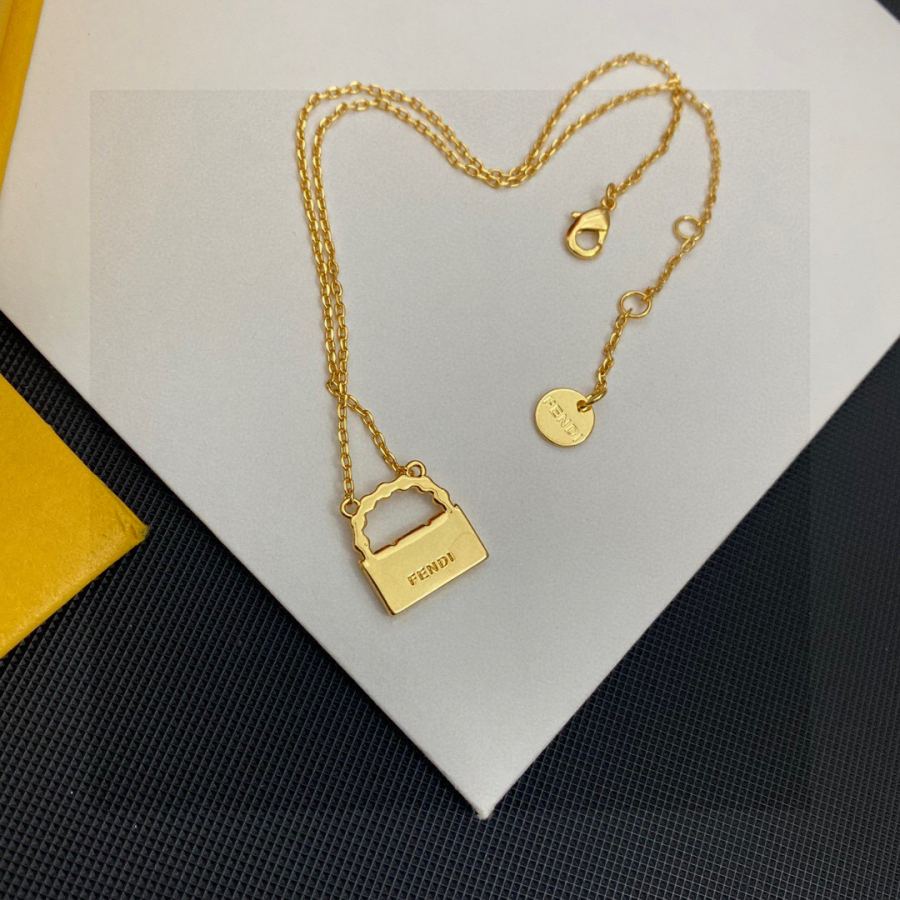Fendi Jewelry Fendi FEND necklace — AAA Quality Replica — photo 5