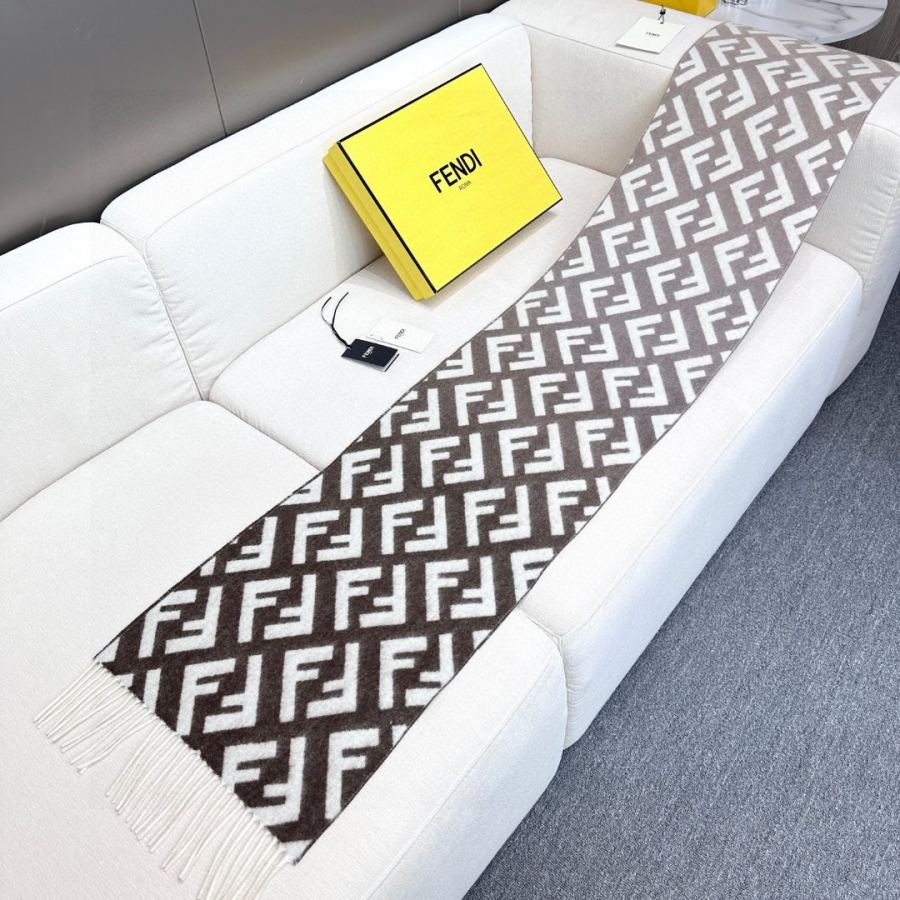 Fendi scarf Fendi FF Stefano Pilati FF 35 x180cm 8cmx2 — Premium Replica — photo 4