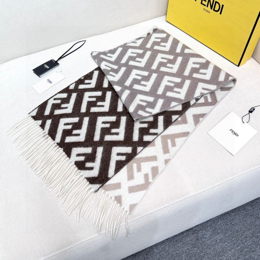 Fendi scarf Fendi FF Stefano Pilati FF 35 x180cm 8cmx2 — Premium Replica — photo 5