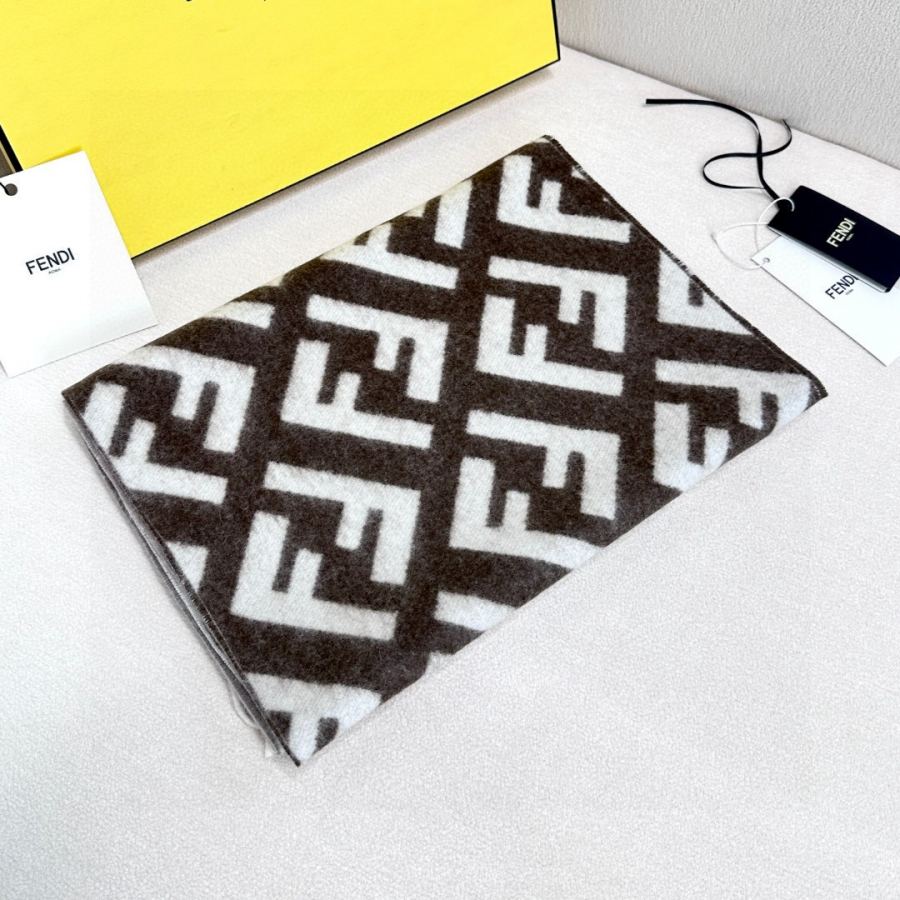 Fendi scarf Fendi FF Stefano Pilati FF 35 x180cm 8cmx2 — Premium Replica — photo 3