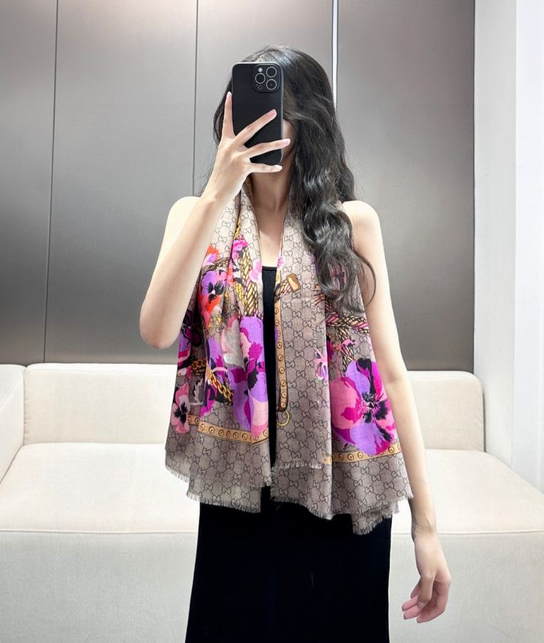 gucci scarf Gucci G Logo 140*140cm — 1:1 Replica
