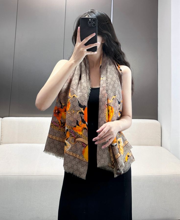 gucci scarf Gucci G Logo 140*140cm — AAA Quality Replica