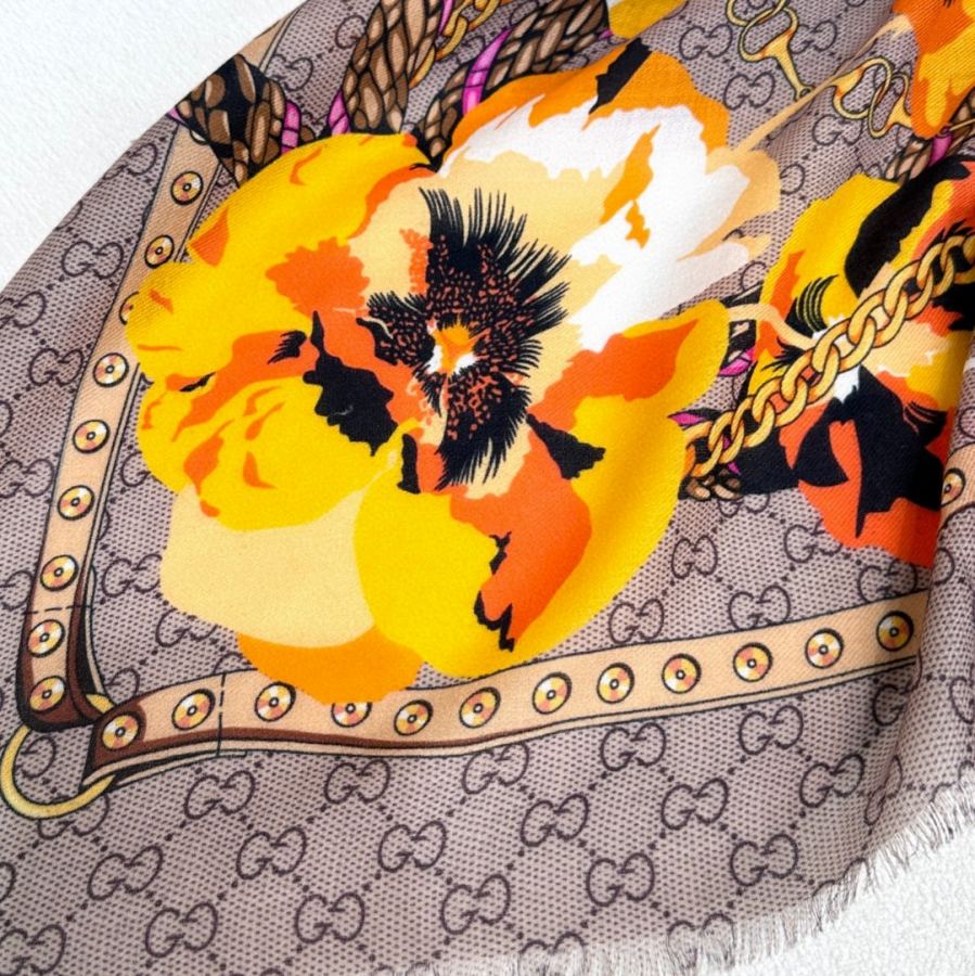 gucci scarf Gucci G Logo 140*140cm — AAA Quality Replica — photo 7