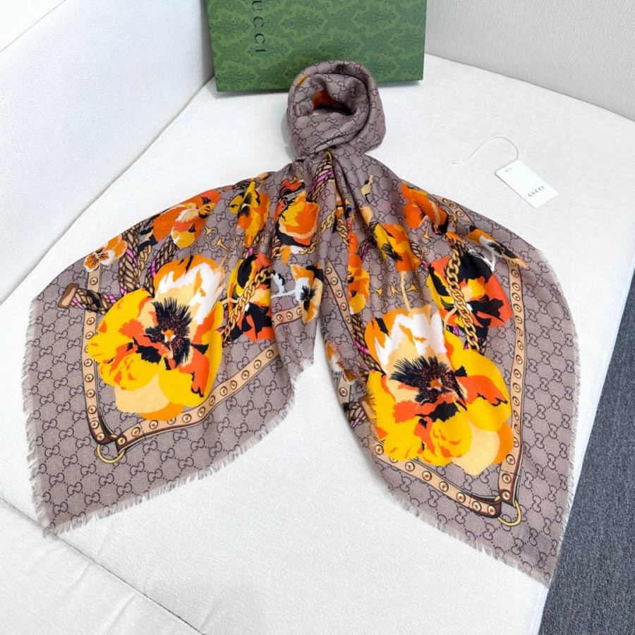 gucci scarf Gucci G Logo 140*140cm — AAA Quality Replica — photo 6