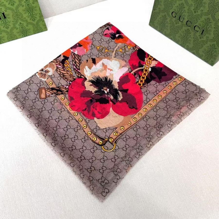 gucci scarf Gucci G Logo 140*140cm — 1:1 Replica For Sale — photo 3