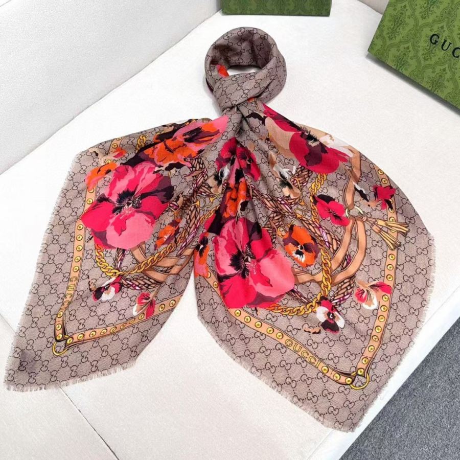 gucci scarf Gucci G Logo 140*140cm — 1:1 Replica For Sale — photo 6