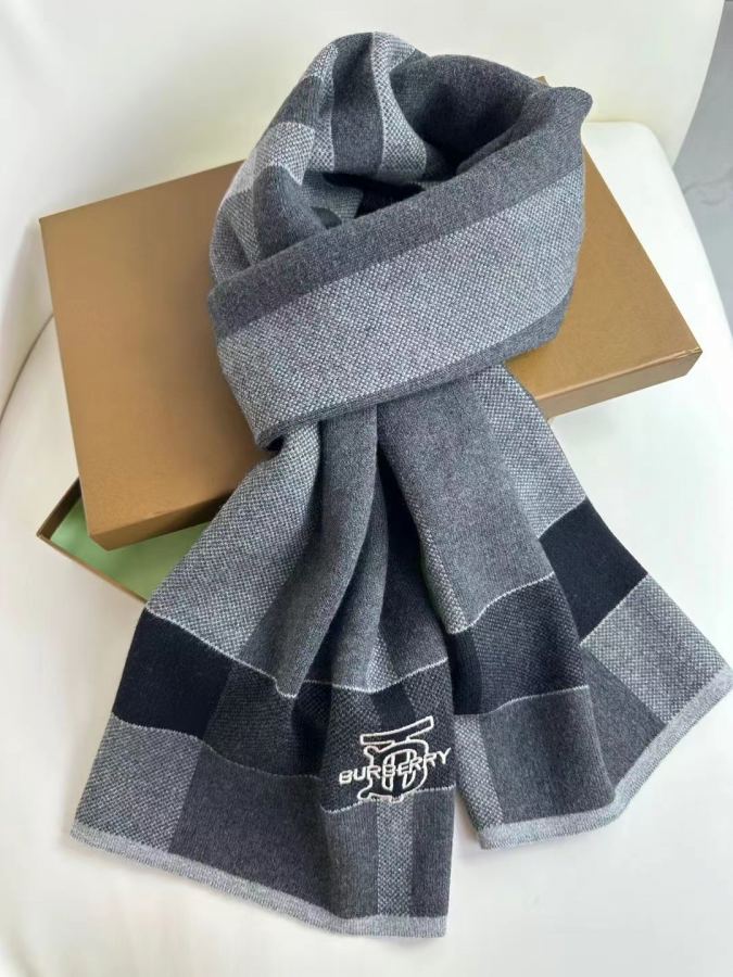 burberry scarf Burberry Men's TB 100% 180*32 — 1:1 Replica — photo 3