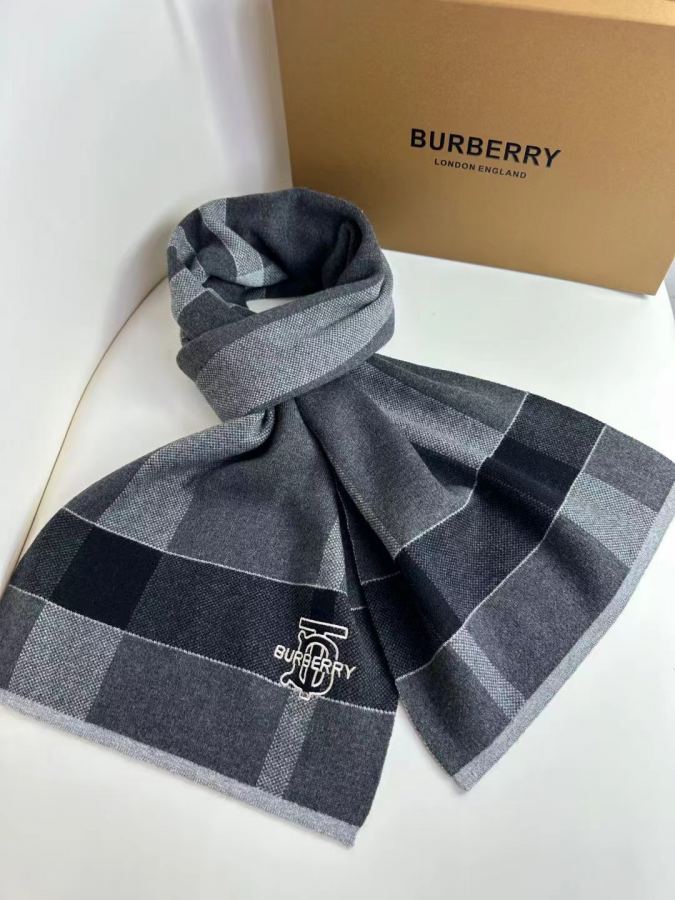 burberry scarf Burberry Men's TB 100% 180*32 — 1:1 Replica — photo 2