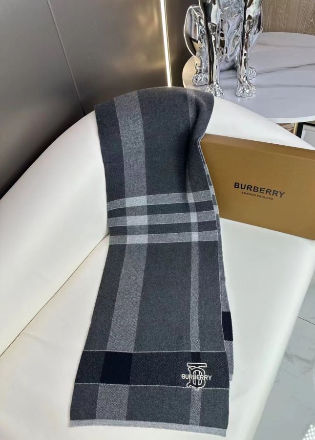 burberry scarf Burberry Men's TB 100% 180*32 — 1:1 Replica — photo 7