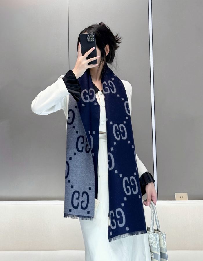 gucci scarf GG 1970 GG 1930 Gucci 2018 Series GG Gucci GG 35 x 180 — 1:1 Replica