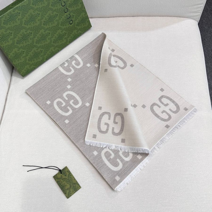 gucci scarf GG 1970 GG 1930 Gucci 2018 GG Gucci GG 35 x 180 — Premium Replica — photo 3