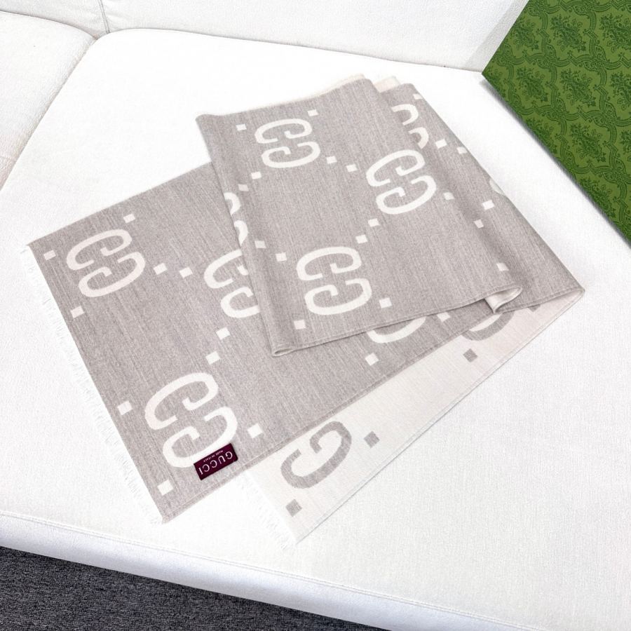 gucci scarf GG 1970 GG 1930 Gucci 2018 GG Gucci GG 35 x 180 — Premium Replica — photo 6