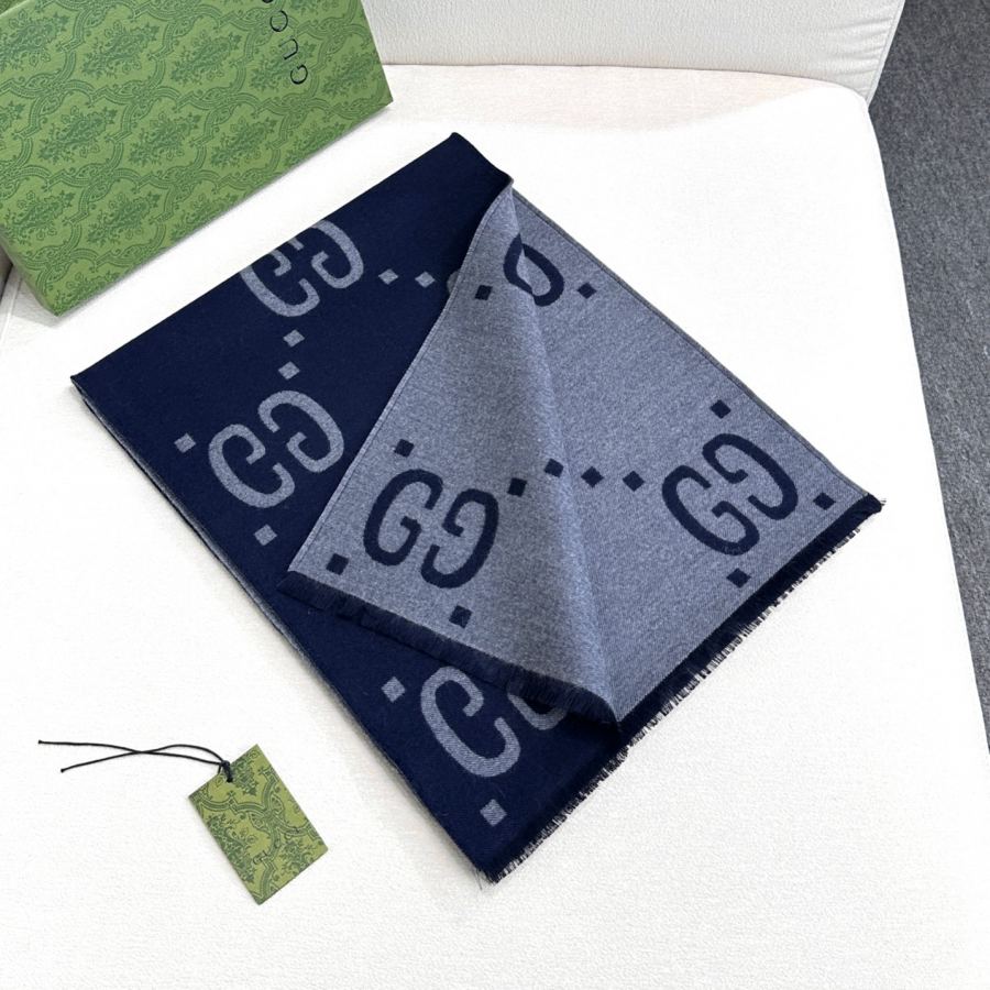 gucci scarf GG 1970 GG 1930 Gucci 2018 Series GG Gucci GG 35 x 180 — 1:1 Replica — photo 3