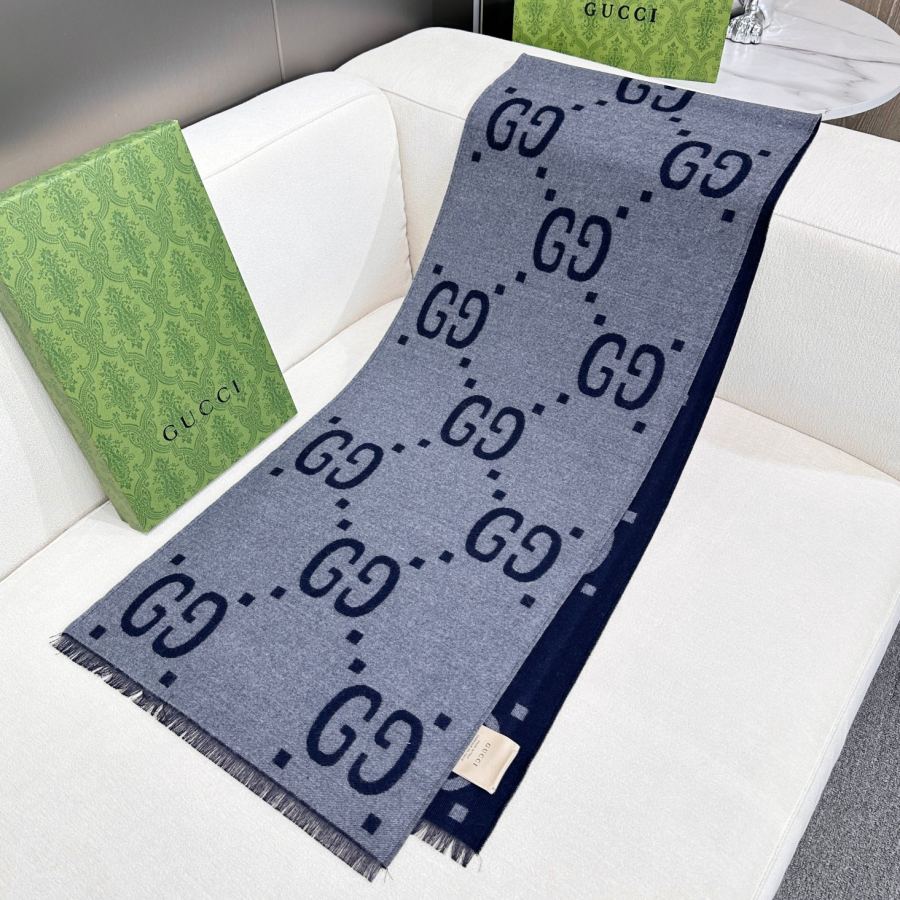 gucci scarf GG 1970 GG 1930 Gucci 2018 Series GG Gucci GG 35 x 180 — 1:1 Replica — photo 5