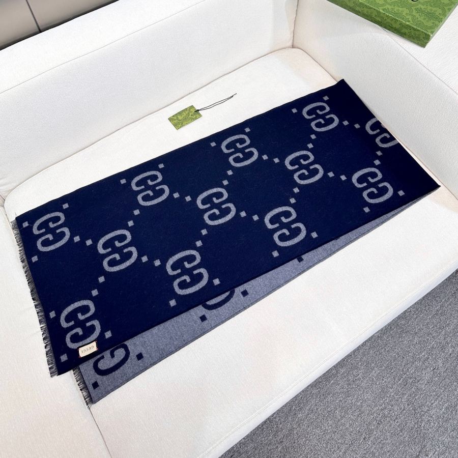 gucci scarf GG 1970 GG 1930 Gucci 2018 Series GG Gucci GG 35 x 180 — 1:1 Replica — photo 4