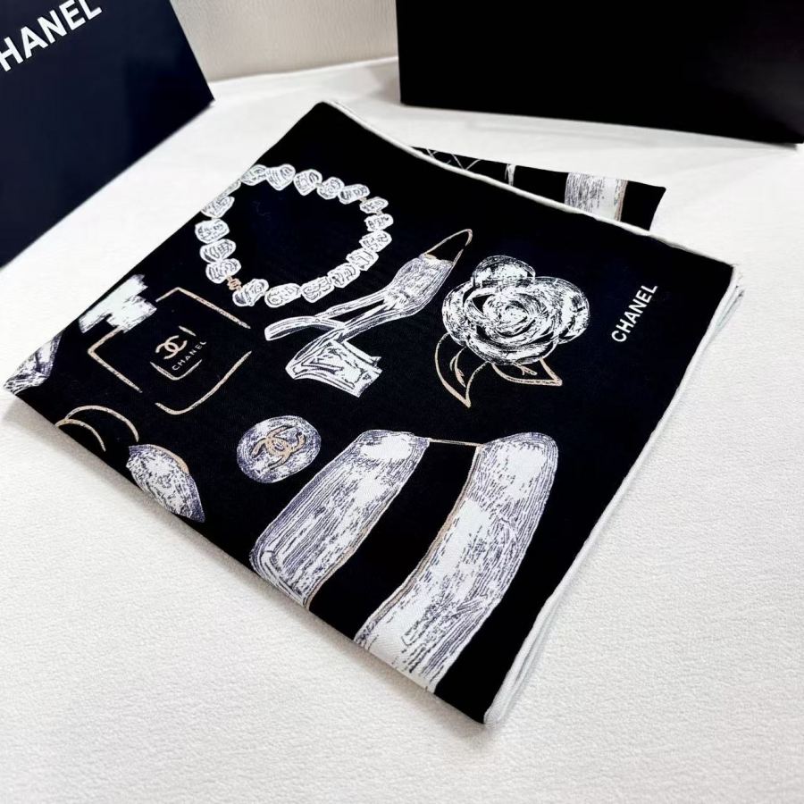 Chanel scarf With a bit of powdery fragrance — AAA Quality Replica — photo 3