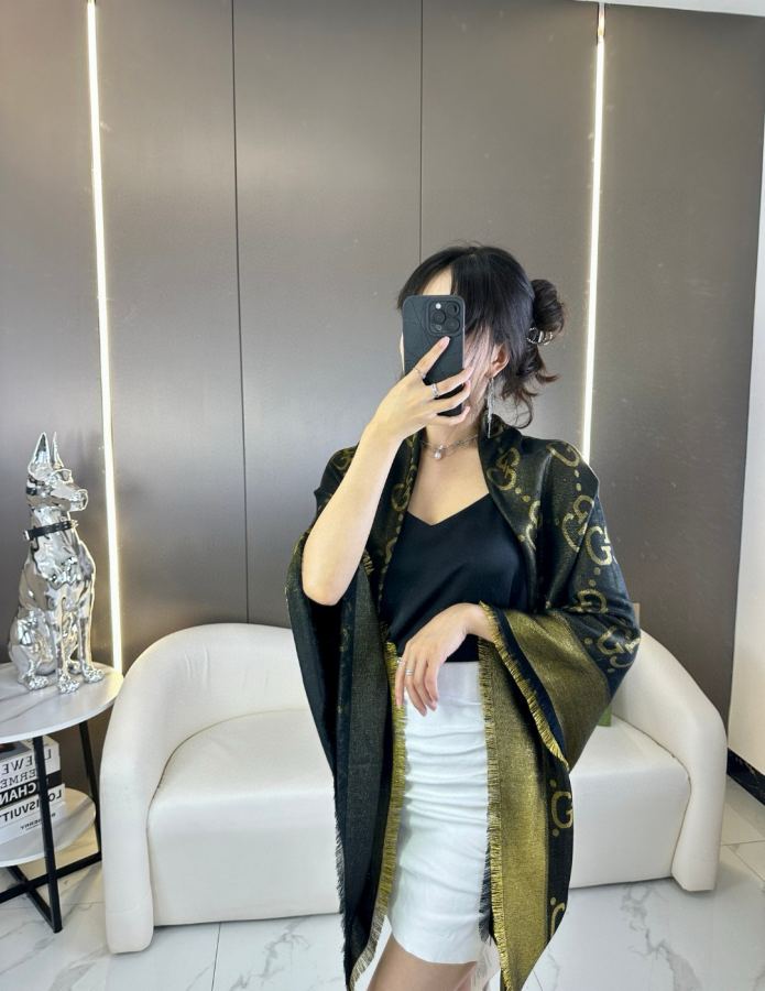 gucci scarf G Gucci New 100% + 140*140cm 5 — 1:1 Replica For Sale — photo 2